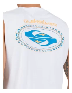 Quiksilver Second Skin Muscle In White -Quiksilver 959121280 4 720x928