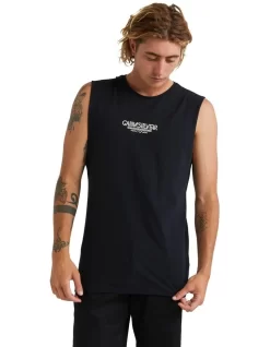 Quiksilver Omni Check Muscle In Black