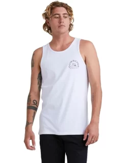 Quiksilver Squared Tank In White
