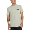 Quiksilver Corp Fills Short Sleeve T-Shirt In Desert Sage -Quiksilver 959122180 1 720x928