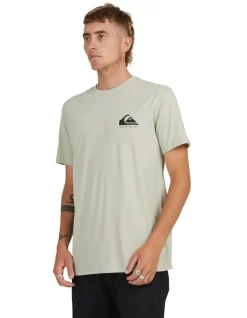 Quiksilver Corp Fills Short Sleeve T-Shirt In Desert Sage -Quiksilver 959122180 2 720x928