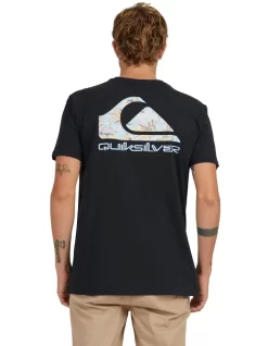 Quiksilver Corp Fills T-Shirt In Black -Quiksilver 959122270 3 720x928