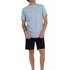 Quiksilver Happy Hour Short Sleeve T-Shirt In Ashley Blue 2 Quiksilver Happy Hour Short Sleeve T-Shirt In Ashley Blue -Quiksilver 959122450 1 720x928