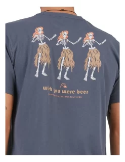 Quiksilver Happy Hour Short Sleeve T-Shirt In Iron Gate 13 Quiksilver Happy Hour Short Sleeve T-Shirt In Iron Gate -Quiksilver 959122540 6 720x928