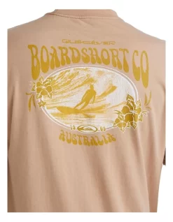 Quiksilver Arch The Soul Short Sleeve T-Shirt In Tannin -Quiksilver 959122810 4 720x928