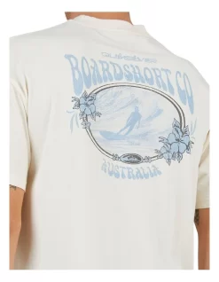 Quiksilver Arch The Soul Short Sleeve T-Shirt In Birch -Quiksilver 959122900 7 720x928