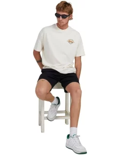 Quiksilver Lost Tracks Short Sleeve T-Shirt In Birch -Quiksilver 959123080 4 720x928