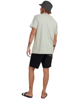 Quiksilver No Vacancy Short Sleeve T-Shirt In Desert Sage -Quiksilver 959123170 3 720x928