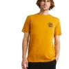 Quiksilver Down The Line Short Sleeve T-Shirt In Mustard 1 Quiksilver Down The Line Short Sleeve T-Shirt In Mustard -Quiksilver 959123710 1 720x928