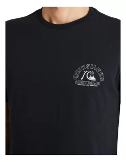 Quiksilver Clean Lines Short Sleeve T-Shirt In Black -Quiksilver 959123890 4 720x928
