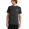 Quiksilver The Bowl Short Sleeve T-Shirt In Black -Quiksilver 959124070 1 720x928