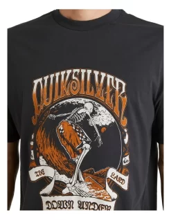 Quiksilver Heavy Water Short Sleeve T-Shirt In Black 10 Quiksilver Heavy Water Short Sleeve T-Shirt In Black -Quiksilver 959124340 4 720x928