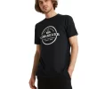 Quiksilver Circled Short Sleeve T-Shirt In Black -Quiksilver 959124610 1 720x928