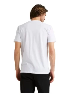 Quiksilver Feeling Good Short Sleeve T-Shirt In White -Quiksilver 959124970 3 720x928