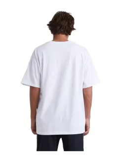 Stab X Quiksilver T-Shirt In White -Quiksilver 959125150 3 720x928