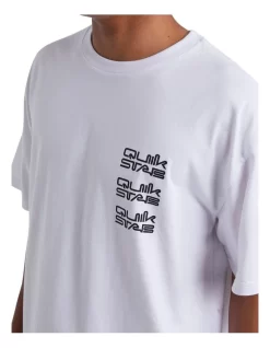 Stab X Quiksilver T-Shirt In White -Quiksilver 959125150 4 720x928