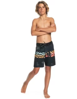 Quiksilver Highlite Arch 16" Boardshort In Fiery Coral -Quiksilver 959269600 4 720x928