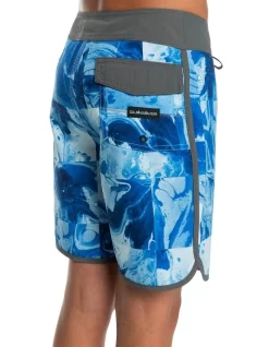 Quiksilver Ocean Scallop 16" Boardshort In Iron Gate -Quiksilver 959270230 3 720x928