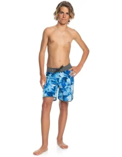 Quiksilver Ocean Scallop 16" Boardshort In Iron Gate -Quiksilver 959270230 4 720x928