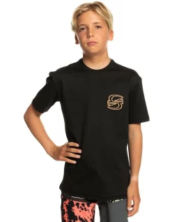 Quiksilver Radical Surf T-Shirt In Tarmac