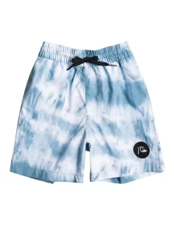Quiksilver Everyday Mix Volley 12" Boardshort In Provencial Blue Marble Dye