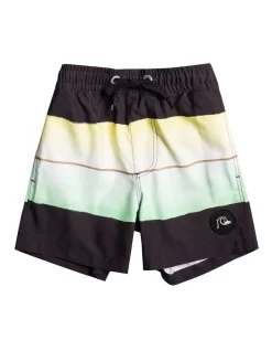 Quiksilver Resin Tint Volley 12" Boardshort In Black