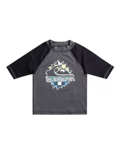 Quiksilver Next Gen Short Sleeve Surf T-Shirt In Iron Gate
