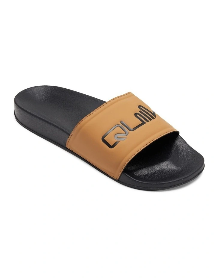 Quiksilver Session Slides In Tan 4 Quiksilver Session Slides In Tan - Image 2