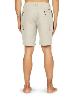 Quiksilver Waterman Maldive 20" Cargo Shorts In Flint Gray -Quiksilver 960607450 4 720x928