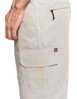 Quiksilver Waterman Maldive 20" Cargo Shorts In Flint Gray -Quiksilver 960607450 5 720x928