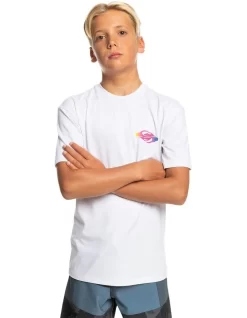 Quiksilver Radical Surf Surf T-Shirt In White
