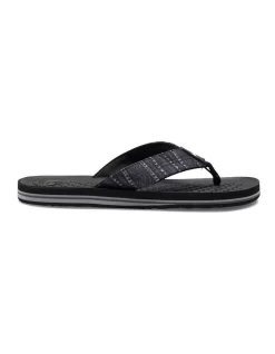 Quiksilver Lanai Thongs In Black