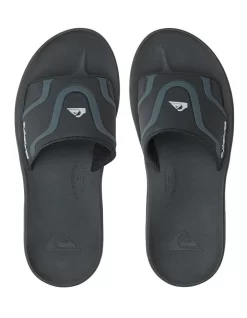Quiksilver Mathodic Recovery Slider Sandals In Black -Quiksilver 977981050 3 720x928