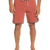 Quiksilver Original Scallop 18" Boardshorts In Pink -Quiksilver 977981770 1 720x928