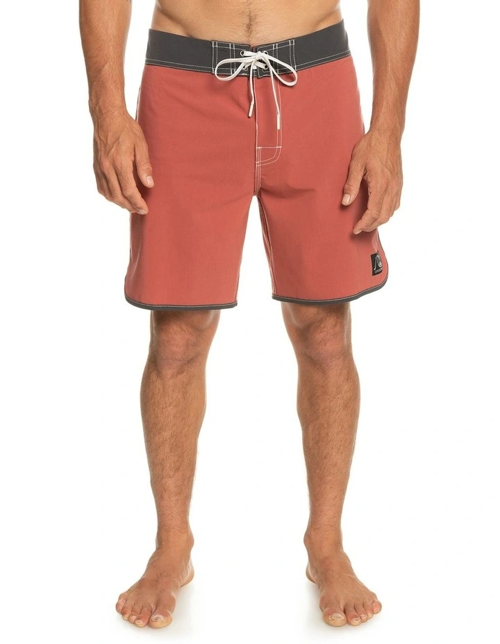 Quiksilver Original Scallop 18" Boardshorts In Pink 3 Quiksilver Original Scallop 18" Boardshorts In Pink