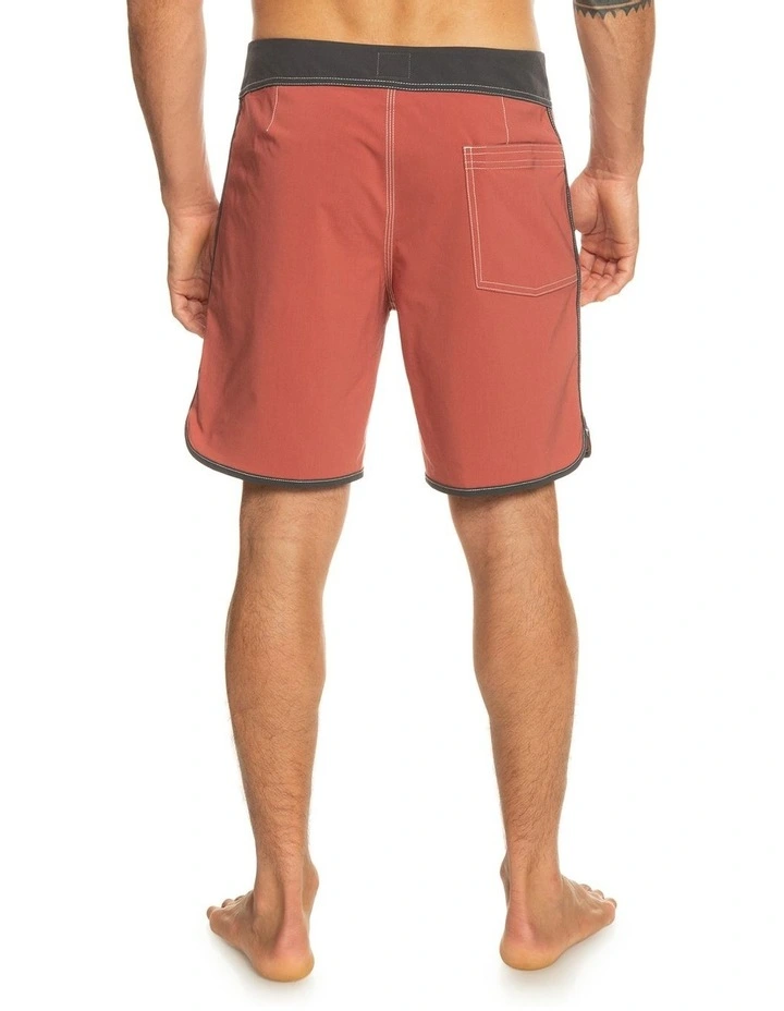 Quiksilver Original Scallop 18" Boardshorts In Pink 4 Quiksilver Original Scallop 18" Boardshorts In Pink - Image 2