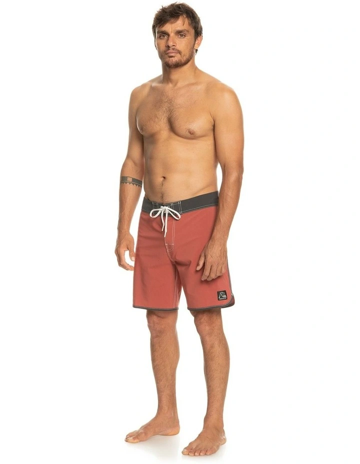 Quiksilver Original Scallop 18" Boardshorts In Pink 7 Quiksilver Original Scallop 18" Boardshorts In Pink - Image 5