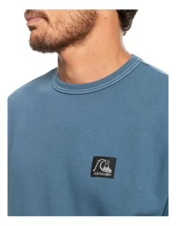 Quiksilver The Original Sweatshirt In Blue -Quiksilver 977984020 4 720x928