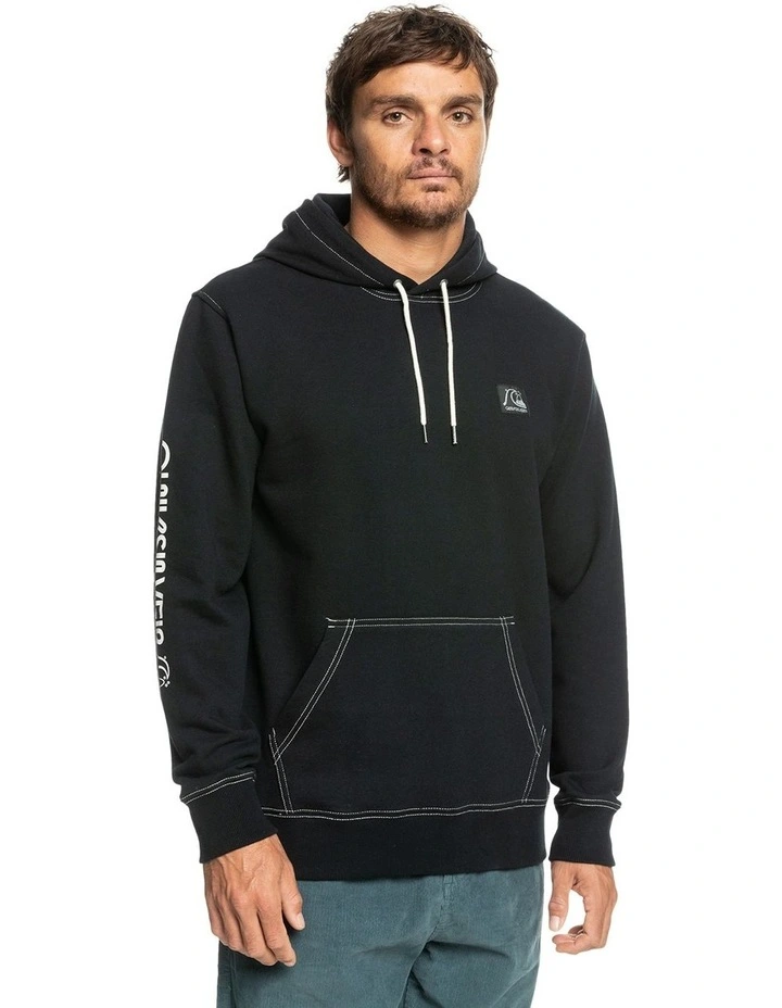 Quiksilver The Original Hoodie In Black 3 Quiksilver The Original Hoodie In Black