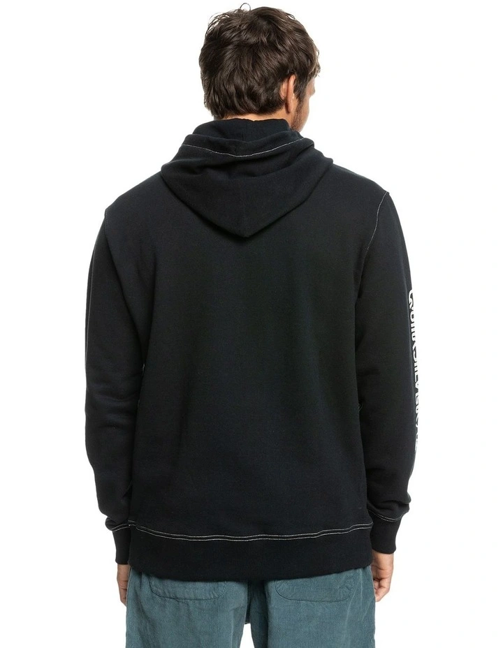Quiksilver The Original Hoodie In Black 4 Quiksilver The Original Hoodie In Black - Image 2