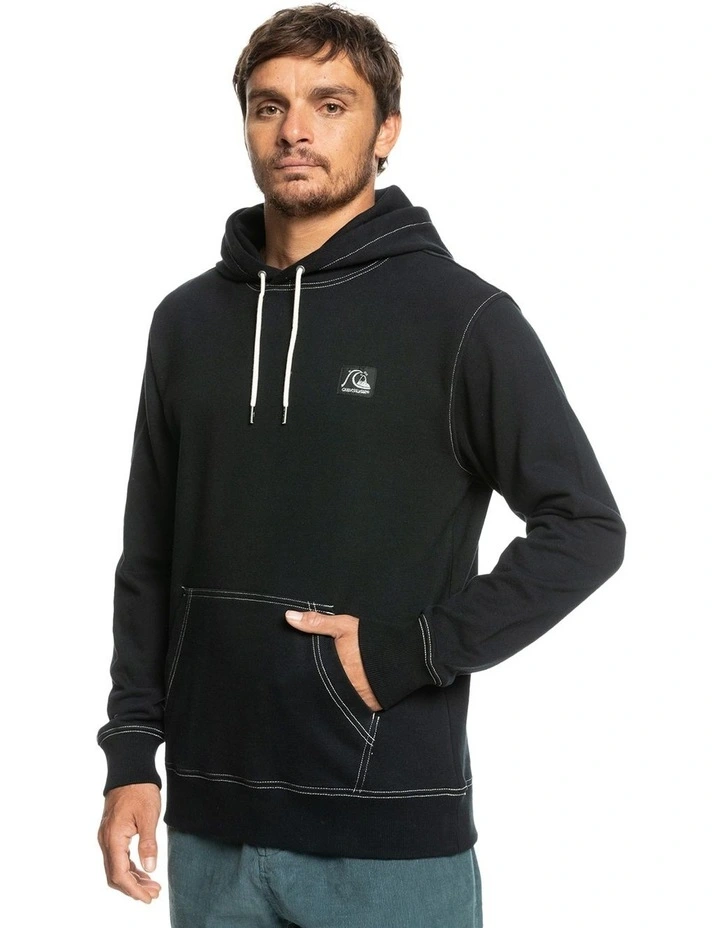 Quiksilver The Original Hoodie In Black 5 Quiksilver The Original Hoodie In Black - Image 3
