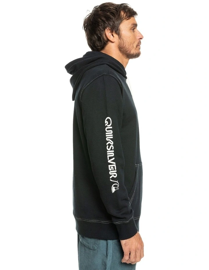 Quiksilver The Original Hoodie In Black 6 Quiksilver The Original Hoodie In Black - Image 4