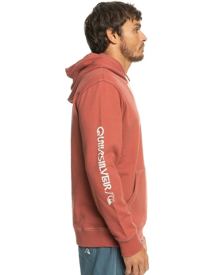 Quiksilver The Original Hoodie In Pink 5 Quiksilver The Original Hoodie In Pink - Image 3