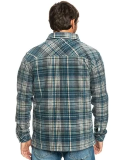 Quiksilver Surf Days Long Sleeve Fleece Shirt In Blue 10 Quiksilver Surf Days Long Sleeve Fleece Shirt In Blue -Quiksilver 977984380 2 720x928