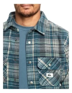 Quiksilver Surf Days Long Sleeve Fleece Shirt In Blue 14 Quiksilver Surf Days Long Sleeve Fleece Shirt In Blue -Quiksilver 977984380 6 720x928