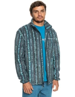 Quiksilver Clean Coasts Zip-Up Hoodie In Blue -Quiksilver 977984470 3 720x928