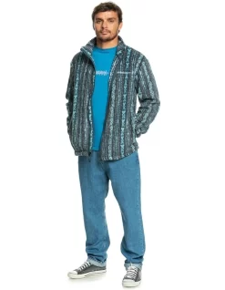 Quiksilver Clean Coasts Zip-Up Hoodie In Blue -Quiksilver 977984470 5 720x928