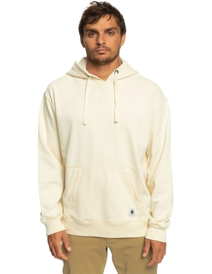 Quiksilver Trip Away Hoodie Birch In White 3 Quiksilver Trip Away Hoodie Birch In White