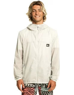 Quiksilver 9 Quiksilver Summit Run Windbreaker In Grey