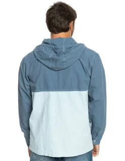 Quiksilver Natural Surf Hooded Jacket In Blue -Quiksilver 977985190 2 720x928